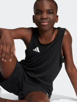 Noir - Débardeur adidas Team pour enfant