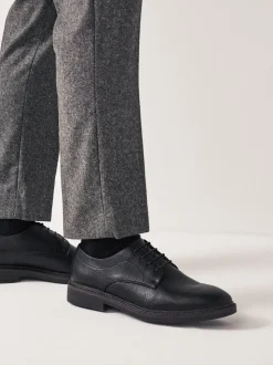 Noir - Derbys à semelle épaisse