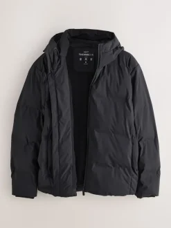 Noir - Doudoune ThermoGen Résistant à la douche