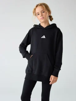 Noir - Ensemble adidas Sweat-shirt à capuche et Leggings pour enfant