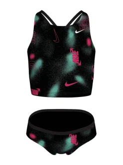 Noir - Ensemble Bikini Nike Marque Blast Spiderback