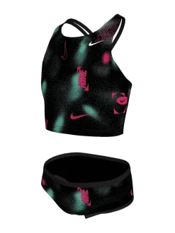 Noir - Ensemble Bikini Nike Marque Blast Spiderback