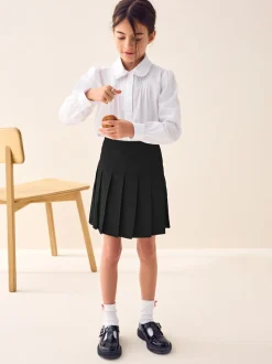 Noir - Ensemble cycle court et jupe plissée (3-17ans)