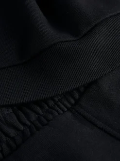 Noir - Ensemble smALLSAINTS Underground Sweat-shirt et Survêtement oversize pour jeunes Garçons