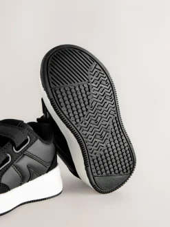 Noir - Fermeture par contact Baskets à deux brides