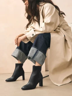 Noir - Forever Comfort® Block Heeled Ankle Bottes