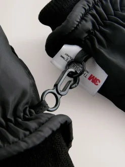 Noir - Gants et Mitaines de ski (3mois-6ans)