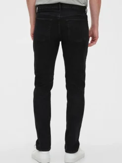 Noir - Gap Coupe ajustée Comfort Extensible Tapered Jeans