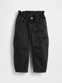 Noir - Gap Paperbag Horseshoe Jean (6mois-5ans) (6mois-5ans)