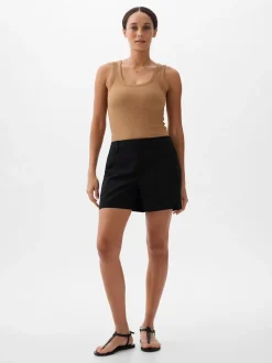 Noir - Gap short chinos de taille moyenne de 5 pouces au centre-ville