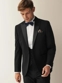 Noir - Gilet à coupe régulière