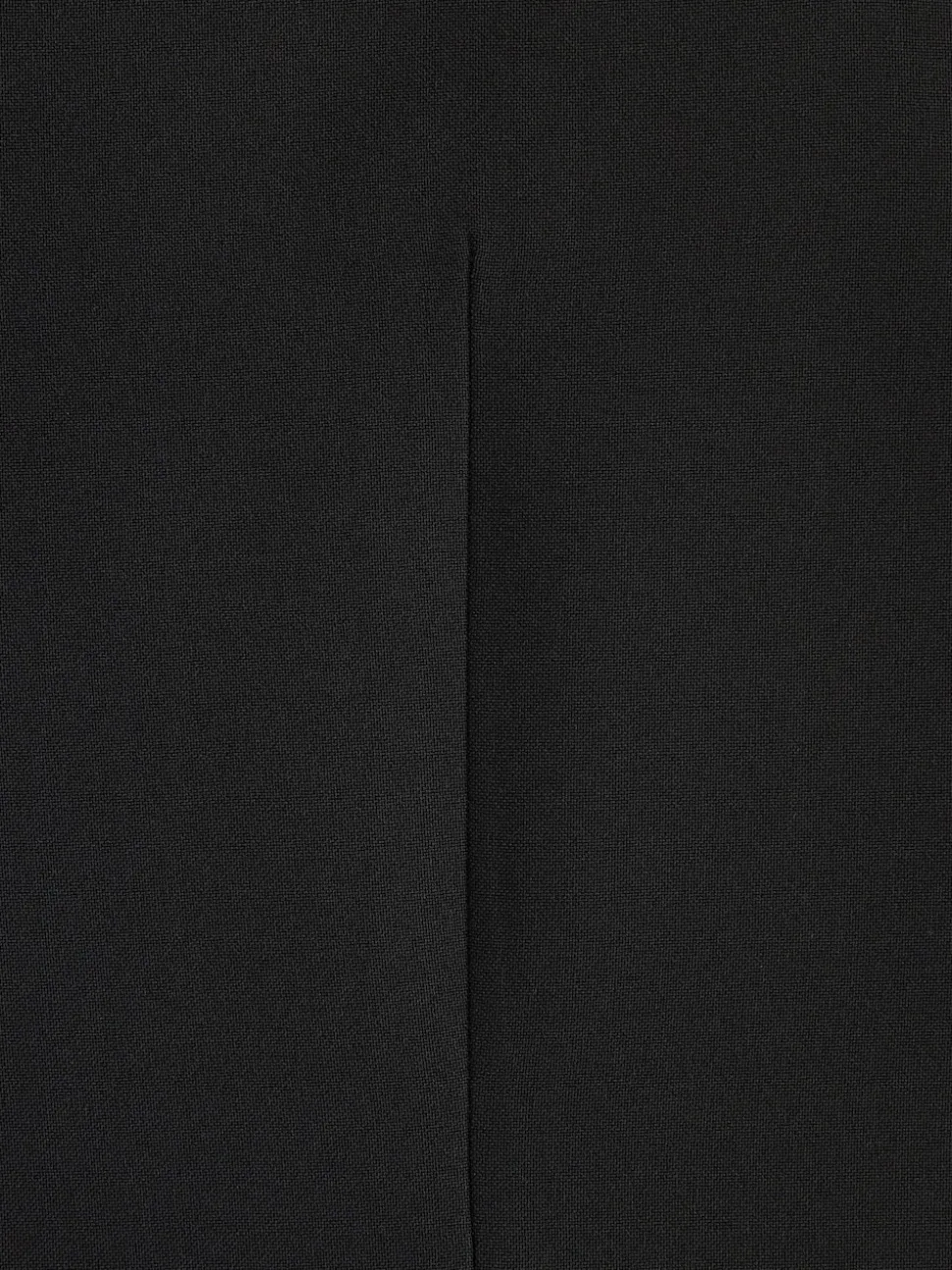 Noir - Gilet de costume essentiel à coupe régulière