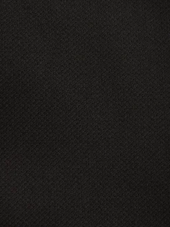 Noir - Gilet de costume texturé