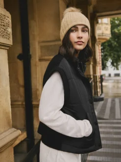 Noir - Gilet rembourré