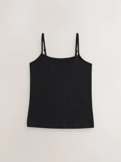 Noir - Gilets Camisole à bretelles 3 Pack (1.5-16ans)