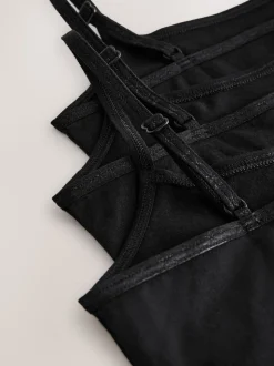 Noir - Gilets Camisole à bretelles 3 Pack (1.5-16ans)