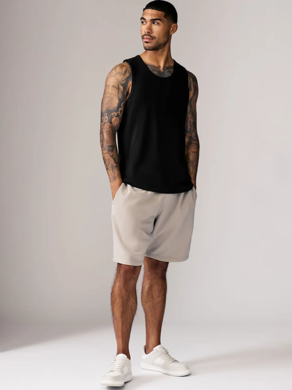 Noir - 100Gilets en coton % 4 Lot