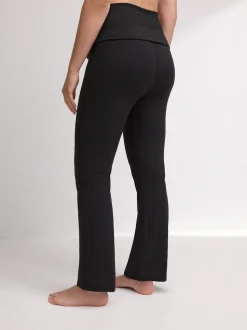 Noir - Grossesse Yoga Flare Leggings