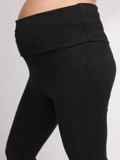 Noir - Grossesse Yoga Flare Leggings
