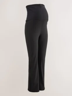 Noir - Grossesse Yoga Flare Leggings