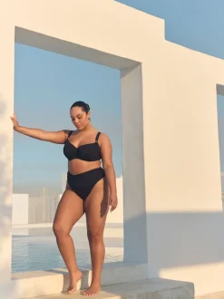Noir - Haut de bikini à armatures Ultimate Support LK