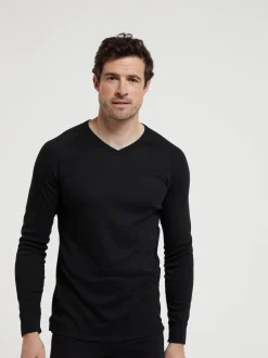 Noir - Haut thermique Mountain Warehouse Talus homme