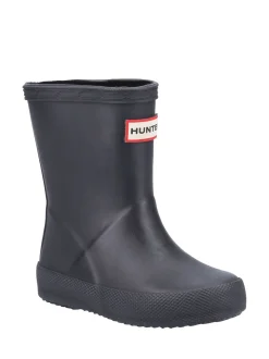 Noir - Hunter Kids First Matte Wellies