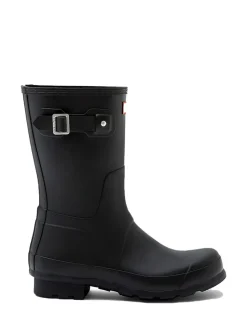 Noir - Hunter Mens Original Short Wellies