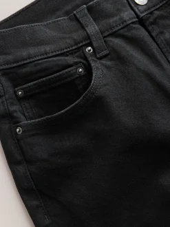 Noir - Jean bootcut Extensible taille Milieu