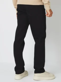 Noir - Jean droit Threadbare stretch