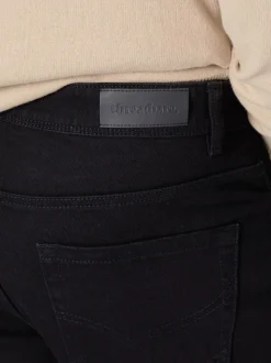 Noir - Jean droit Threadbare stretch