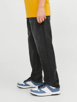 Noir - Jean JACK & JONES Junior Chris coupe décontractée noir