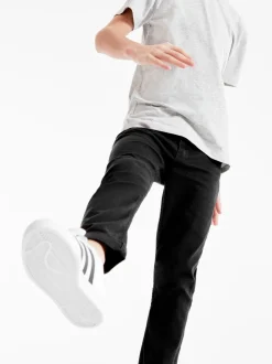 Noir - Jeans extensibles (3-17yrs)