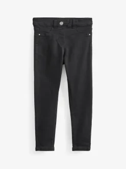Noir - Jegging extensible (3-16ans)