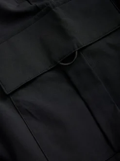 Noir - Joggers actifs tissés Cargos