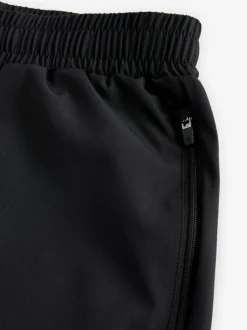 Noir - Joggers actifs tissés Cargos