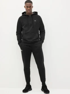 Noir - Joggers de fleece rivale de sous armure