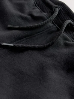 Noir - Jogging cargo lourd à dos brosse utilitaire