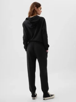 Noir - Jogging Gap droit à logo