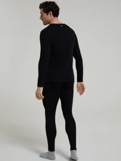 Noir - Jogging Mountain Warehouse Merino II thermique homme