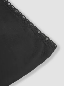 Noir - Jojo Maman Bébé 3{Short de maternité à bordures en dentelle (paquet de 0)