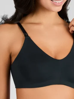 Noir - Jojo Maman Bébé Soutiens-gorge de maternité et d'allaitement en microfibre moulée