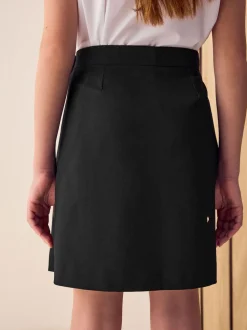 Noir - Jupe d'écolier (9-17ans)