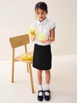 Noir - Jupes crayon à enfiler en jersey extensible (3-18ans)