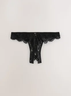Noir - Knickers en dentelle