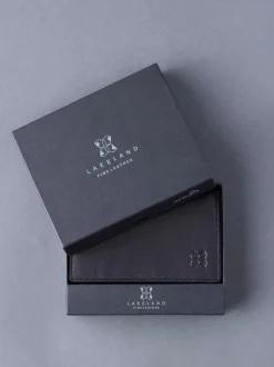 Noir - Lakeland portefeuille Bowston en cuir à trois plis