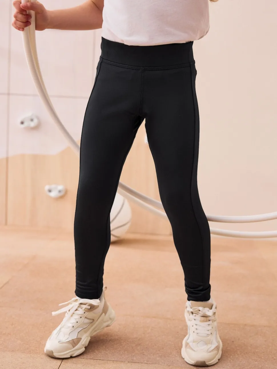 Noir - Leggings de sport (3-16ans)