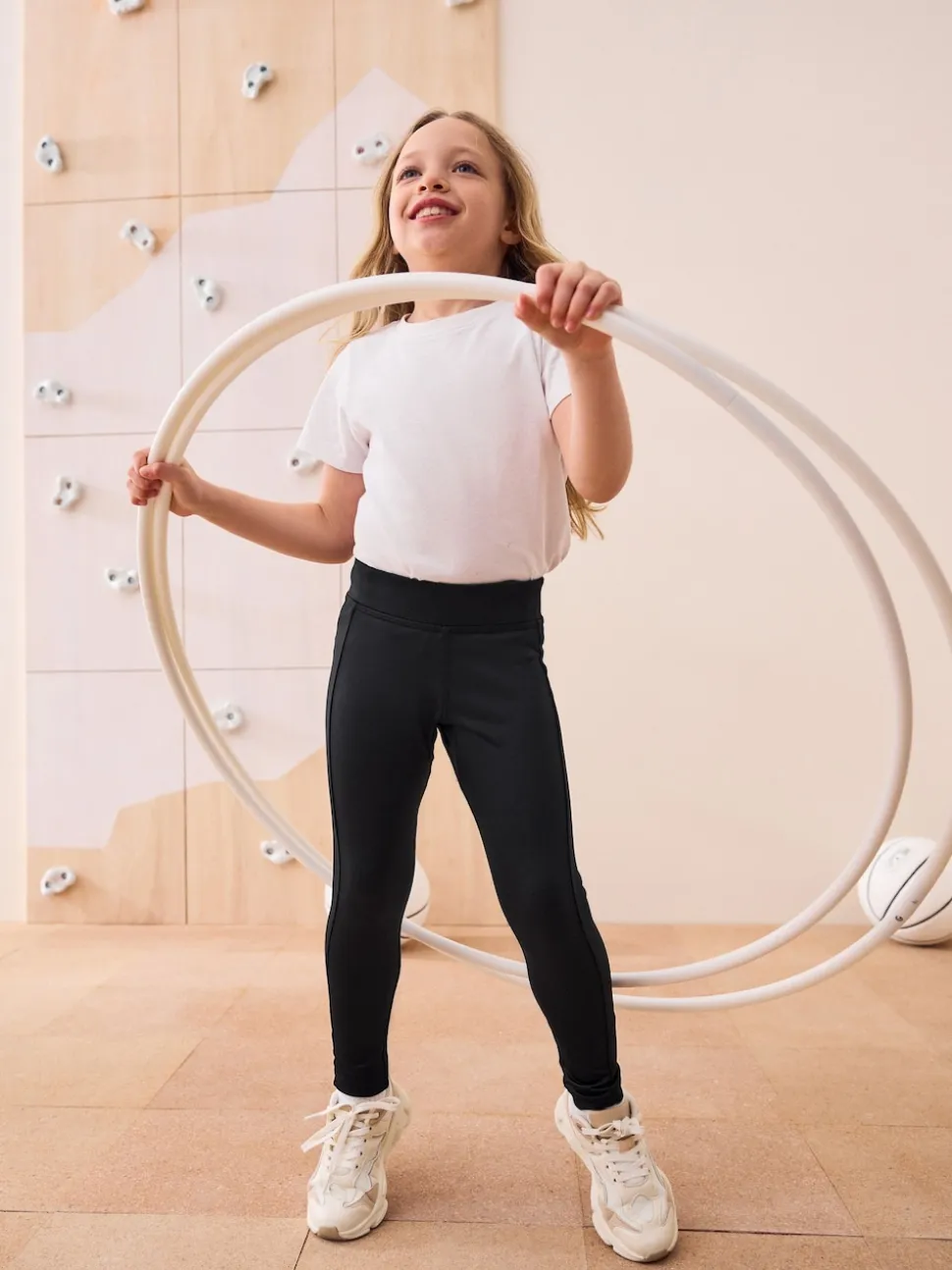 Noir - Leggings de sport (3-16ans)