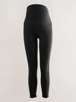 Noir - Leggings de sport de maternité