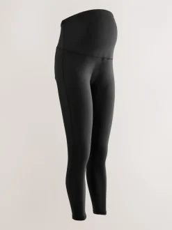 Noir - Leggings de sport de maternité